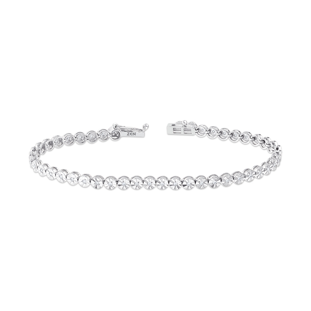 0,25 Karat Pırlanta Su Yolu Bileklik