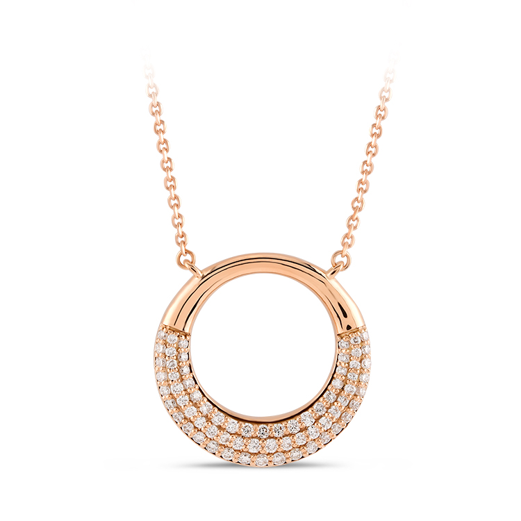 0,37 Karat Pırlanta Kolye