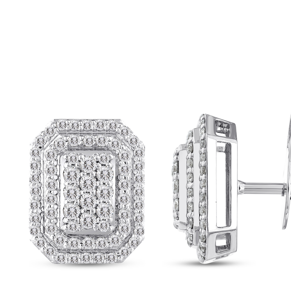 0,59 Karat Tasarım Pırlanta Küpe