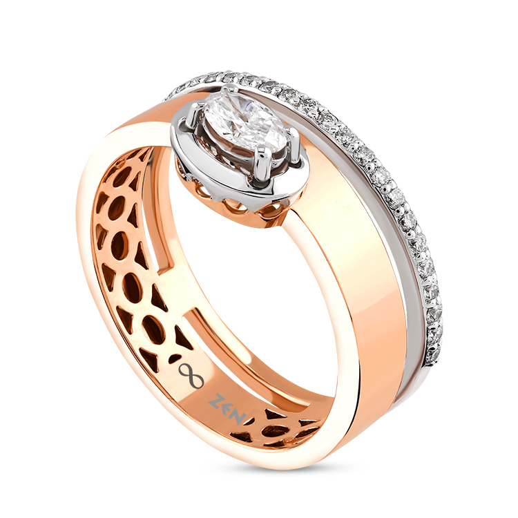 0,36 Karat Tasarım Pırlanta Yüzük