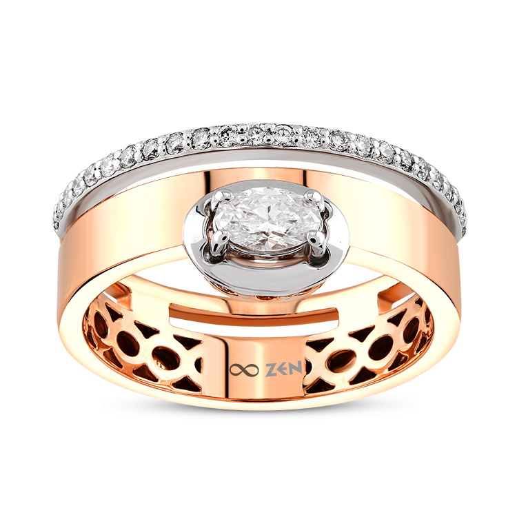 0,36 Karat Tasarım Pırlanta Yüzük