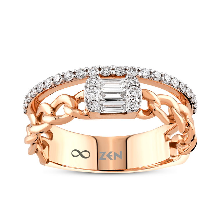 0,31 Karat Tasarım Pırlanta Yüzük