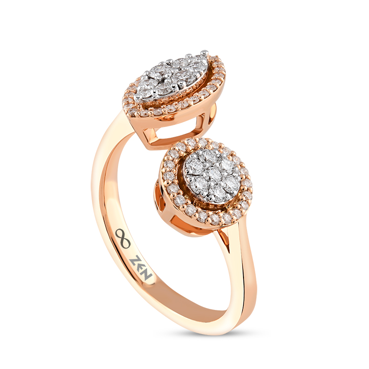 0,40 Karat Tasarım Pırlanta Yüzük