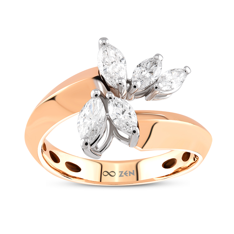 0,70 Karat Tasarım Pırlanta Yüzük