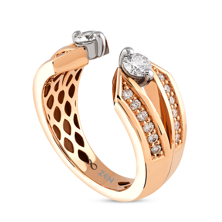 0,68 Karat Tasarım Pırlanta Yüzük