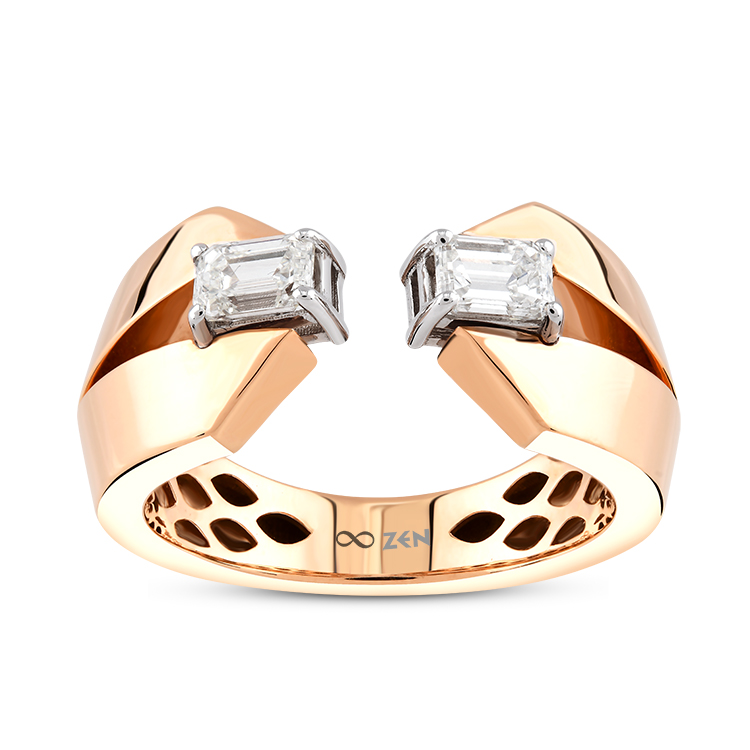 0,61 Karat Tasarım Pırlanta Yüzük