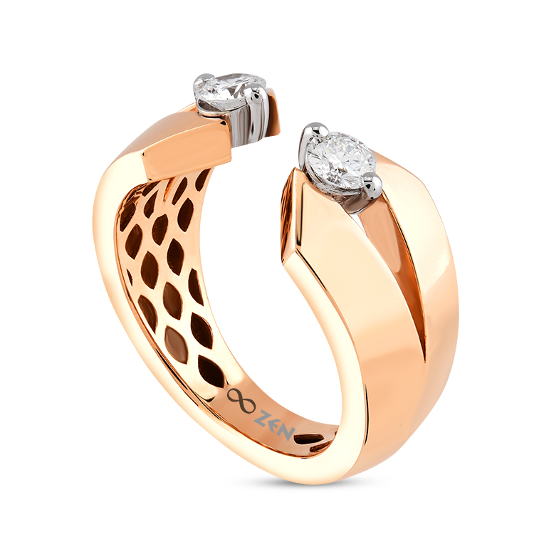 0,37 Karat Tasarım Pırlanta Yüzük