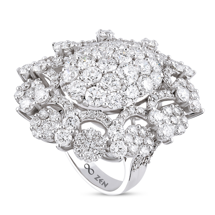 8,48 Karat Tasarım Pırlanta Yüzük