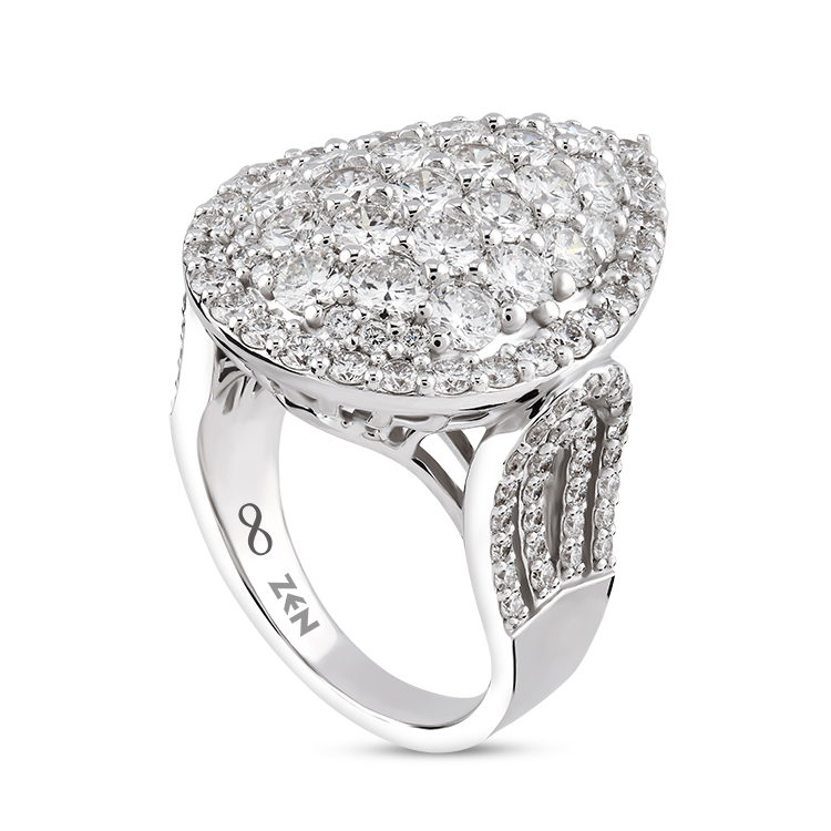 3,76 Karat Tasarım Pırlanta Yüzük