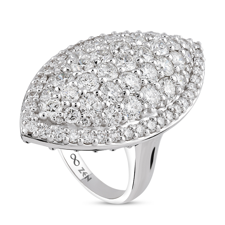 5,38 Karat Tasarım Pırlanta Yüzük