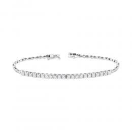 0,80 Karat Pırlanta Su Yolu Bileklik