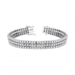 3,30 Karat Pırlanta Su Yolu Bileklik