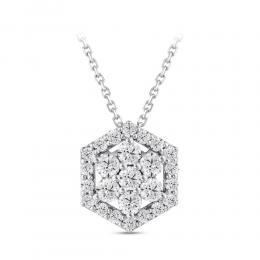 0,71 Karat Tasarım Pırlanta Kolye