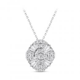 1,14 Karat Trapez Pırlanta Kolye