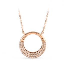 0,37 Karat Pırlanta Kolye