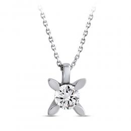 0,30 Karat Hera Tektaş Pırlanta Kolye