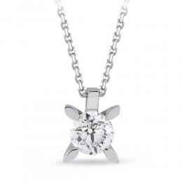 0,70 Karat Hera Tektaş Pırlanta Kolye