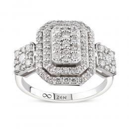 0,84 Karat Tasarım Pırlanta Yüzük