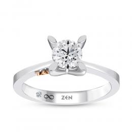 0,50 Karat Hera Tektaş Pırlanta Yüzük